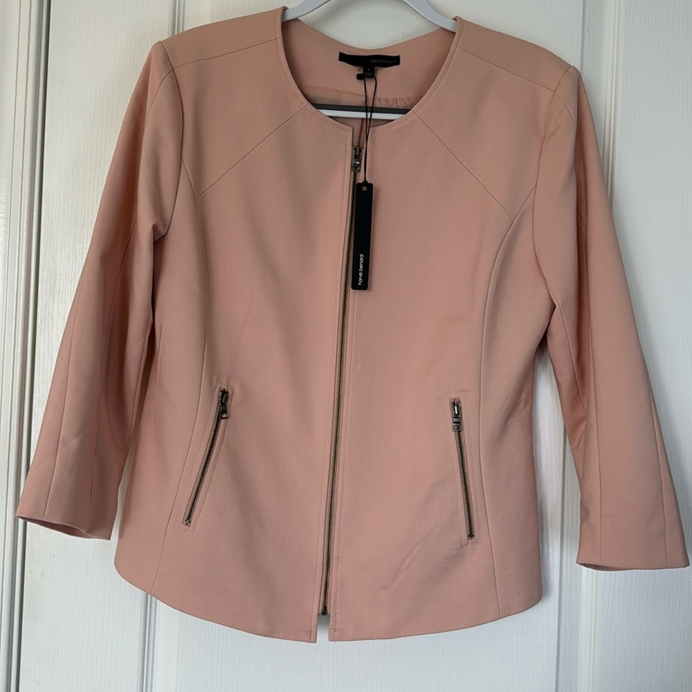 NWT Harve Bernard Pink Blazer Jacket